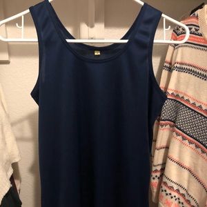 Navy Tank Top